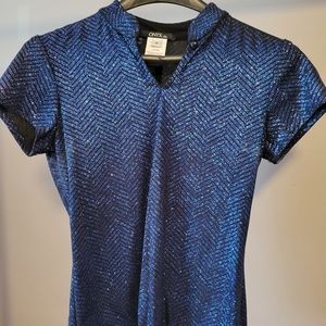 ONYX  Nite short sleeve holiday top